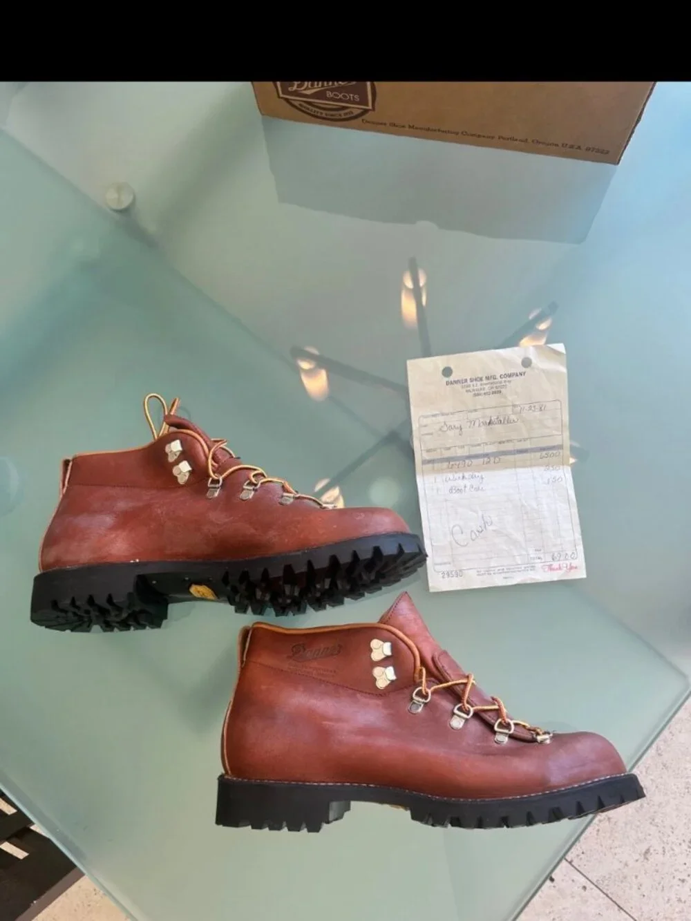 NEW Vintage Danner 6490 hiking boots